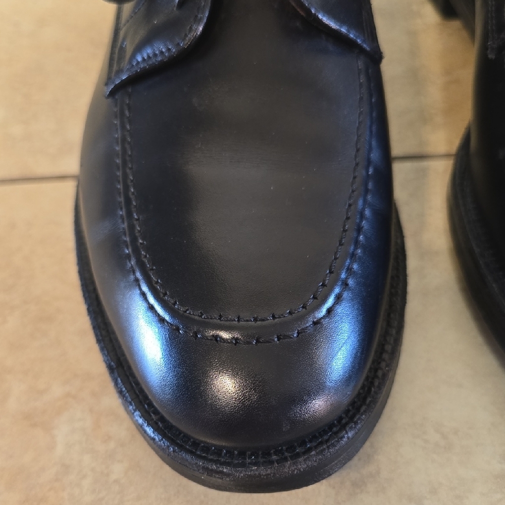 Brooks Brothers Alden Indy Black Leather Oxfords … - image 4